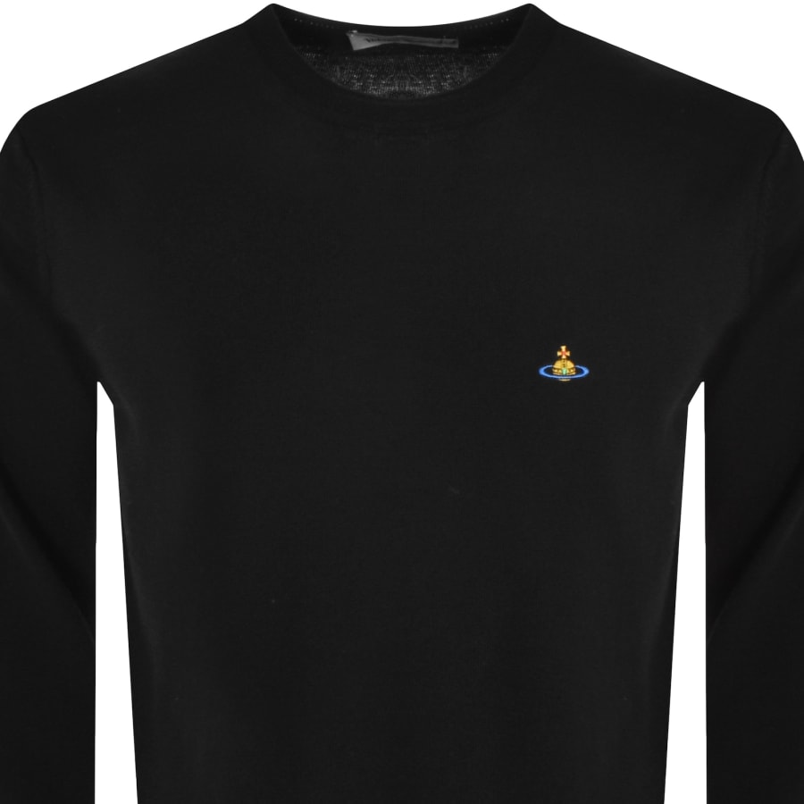 Vivienne Westwood Alex Round Neck Jumper Black